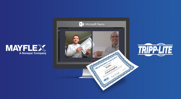 Mayflex partners with Tripp Lite