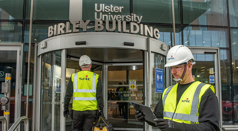 SPIE UK awarded fire systems maintenance contract with the University of Ulster