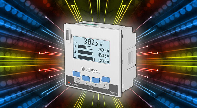 Carlo Gavazzi launches WM15 with integrated M-bus