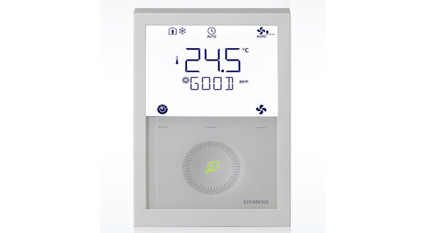 Thermostat comes equipped with sensors