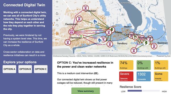 Fictional city helps National Digital Twin programme communicate benefits of connected digital twins