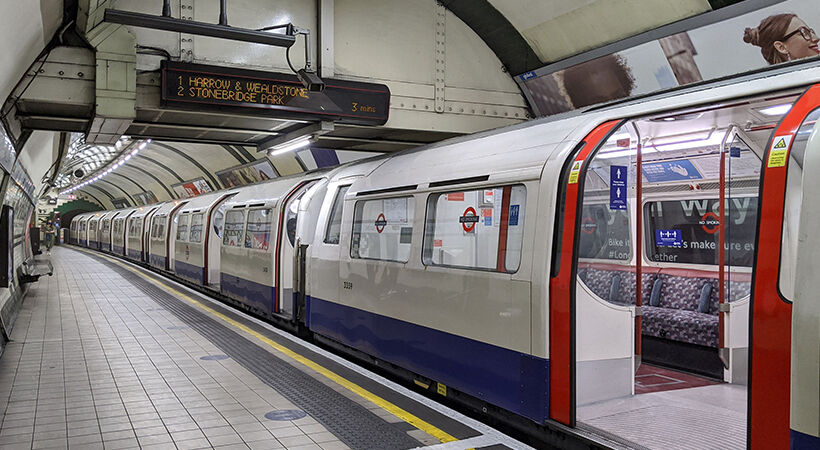 MARL International delivers low power consumption lighting for London Underground trains