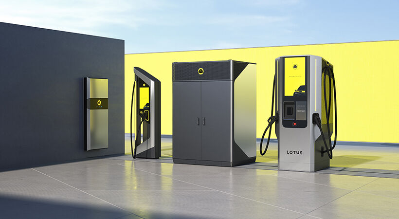 Lotus launches charging solutions for electric vehicles