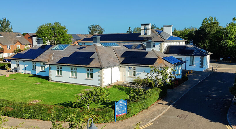 Solar integration in NHS project