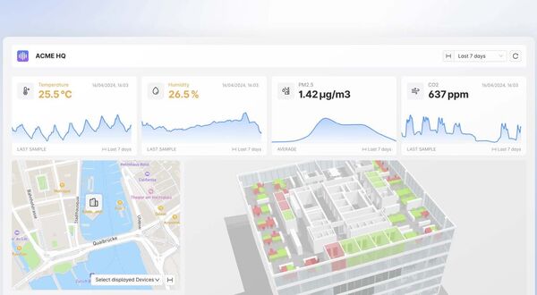 Akenza introduces 3D building twins for advanced data visualization