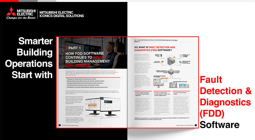 Smarter building operations begin with fault detection and diagnostics (FDD) software